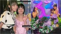 6 Potret Kemiripan Bilqis Anak Ayu Ting Ting dan Freya JKT48, Sama-Sama Imut