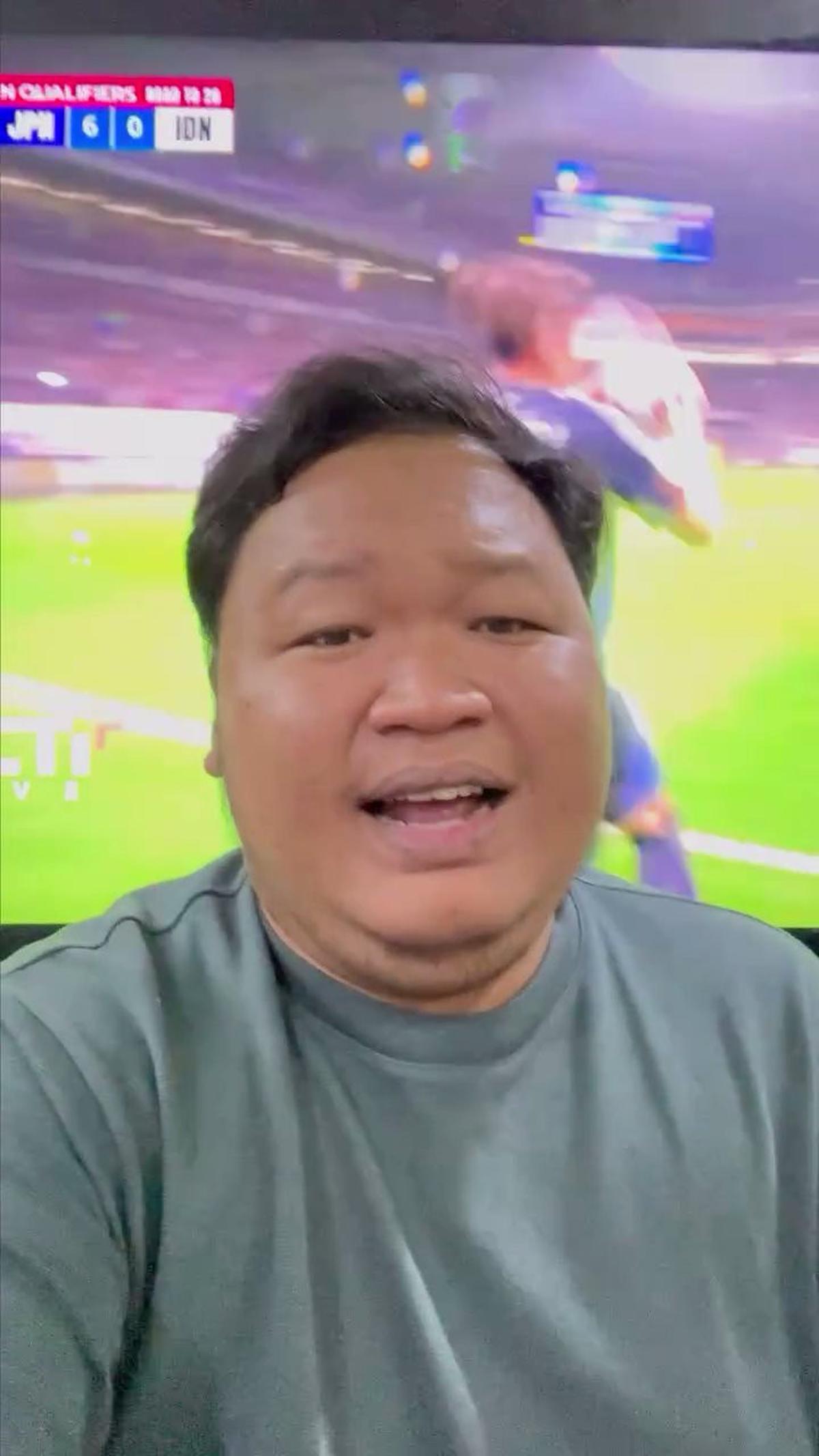 Komedian Rahmet Ababil Kirim Video Terbuka untuk Sutradara Film JUMBO: Bang, Tolong Bikinin Film Animasi Timnas Indonesia
