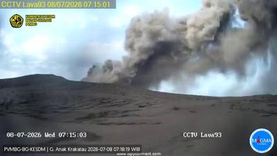 Anak Krakatau Siaga, Wisatawan dan Nelayan Jangan Mendekat