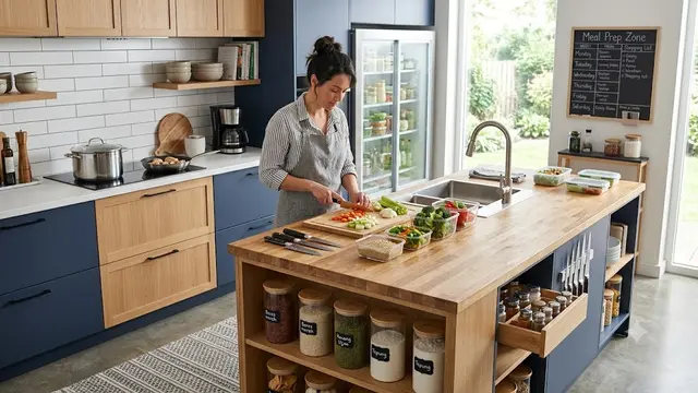 Desain Dapur yang Memudahkan Aktivitas Meal Prep/AI Generated