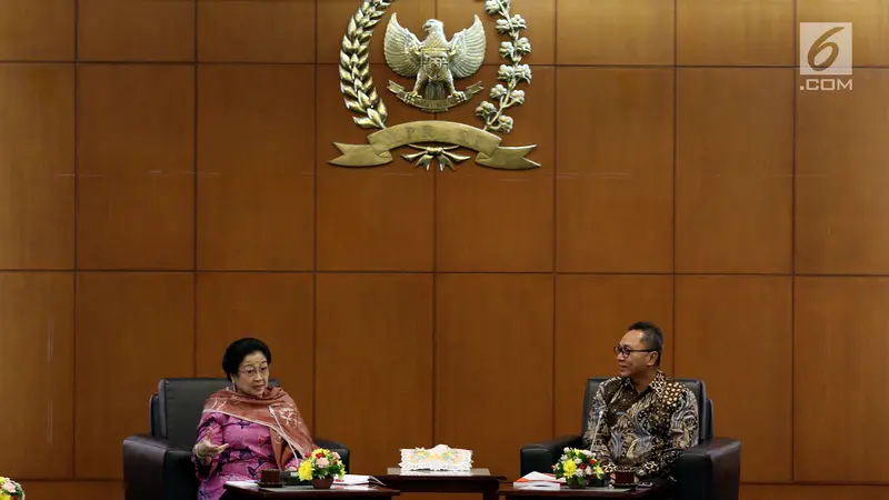 Bahas Pancasila dan UUD 1945, Megawati Temui Pimpinan MPR