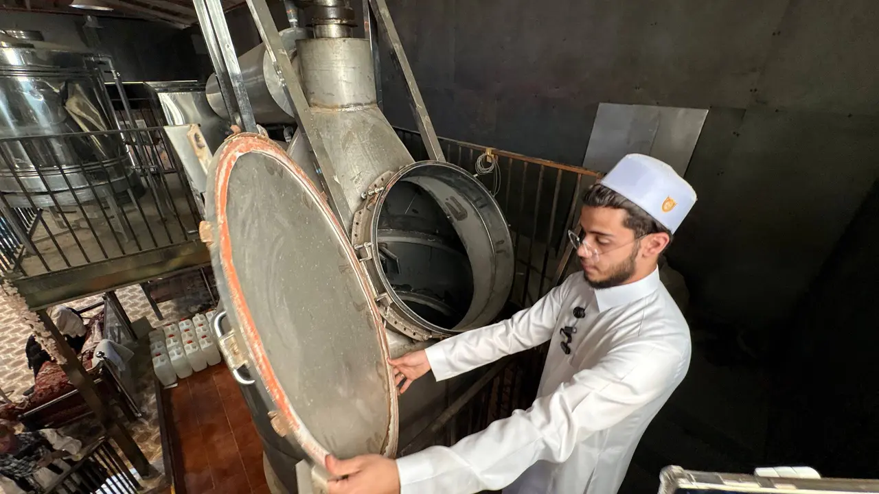 Pabrik parfum mawar legendaris Rashid Hussein Al-Qurashi, Taif, difoto pada 10 Juni 2026.