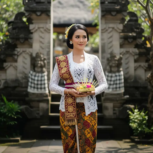12 Model Kebaya Bali untuk Hari Raya Galungan, Pilihan Tradisional dan Modern