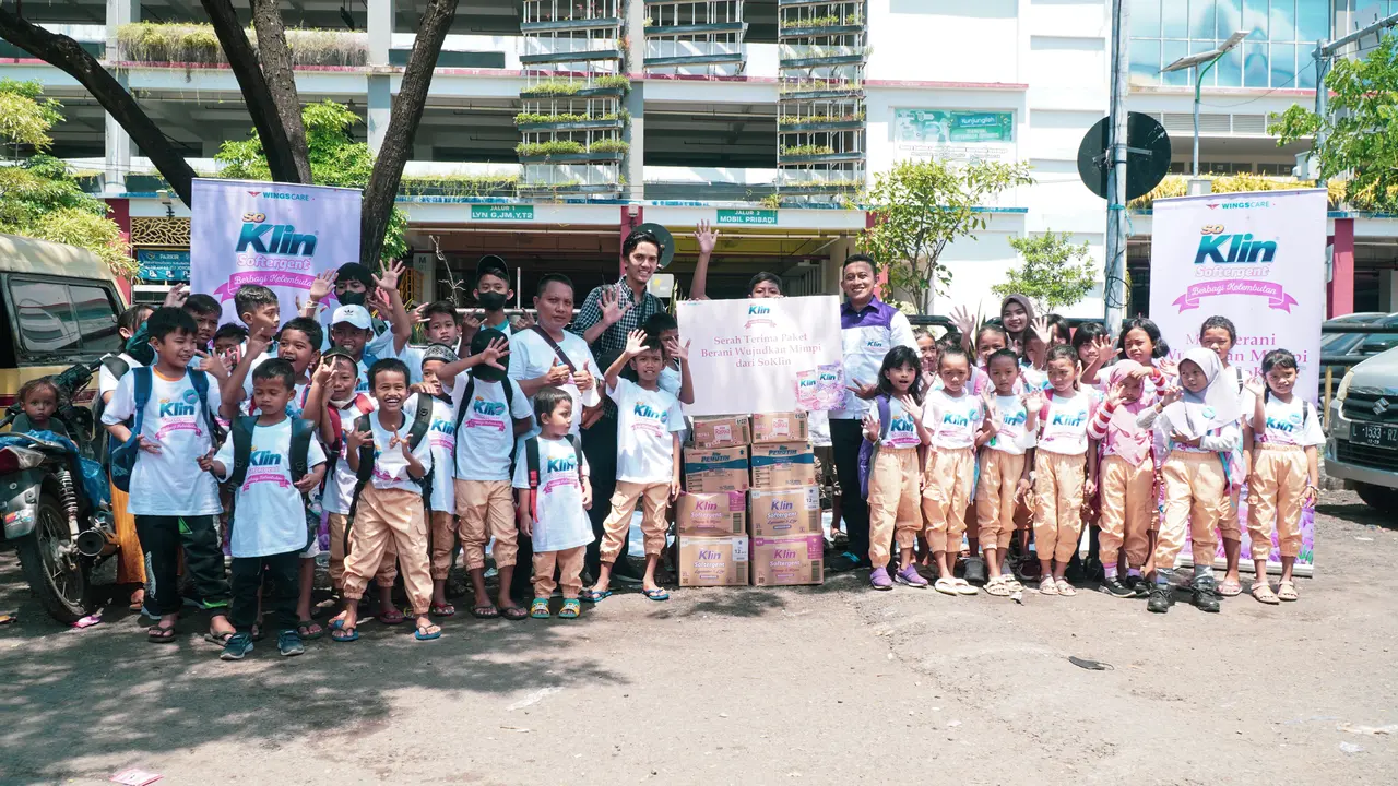 Rangkul 200 Anak untuk Berani Bermimpi Wujudkan Cita-Cita, WINGS Care Kembali Gelar ‘SoKlin Softergent Berbagi Kelembutan’