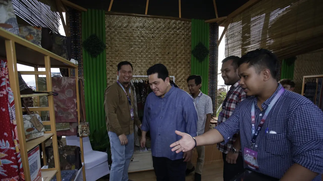 Di KTT ASEAN 2023, Rumah BUMN inisiasi Menteri BUMN Erick Thohir memperkenalkan UMKM Indonesia ke dunia Internasional lewat SME's HUB