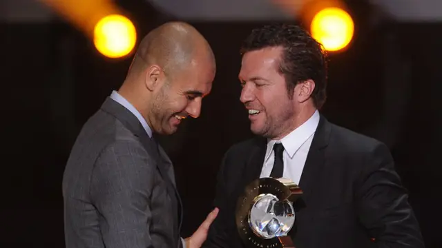 Pep Guardiola- Lothar Matthaus