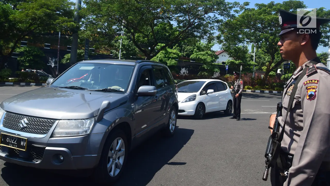 Mapolda Jawa Tengah Perketat Keamanan