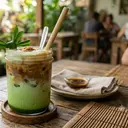 Resep Es Kopi Pandan Latte Rendah Kalori, Tetap Creamy dan Nikmat untuk Diet