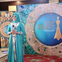 Salah satu syarat mengikuti ajang Puteri Muslimah Indonesia 2017 adalah memiliki bakat, seperti yang ditunjukkan peserta audisi darii Medan ini. (Indosiar)