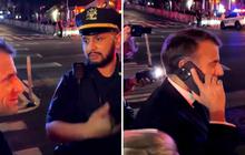 Presiden Macron Disetop Polisi New York, Kena Penutupan Jalan Imbas Iring-iringan Presiden Donald Trump