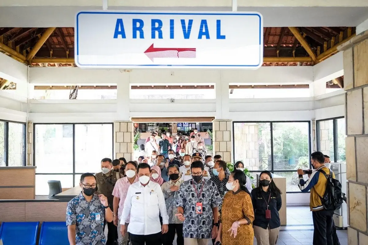 Sandiaga Uno Meninjau Kesiapan Travel Bubble di Kepulauan Riau