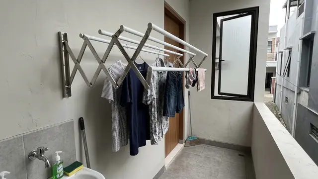 Model Jemuran untuk Rumah Tanpa Halaman