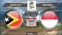 SEA Games 2017 Timor Leste Vs Indonesia_2 (Bola.com/Adreanus Titus)