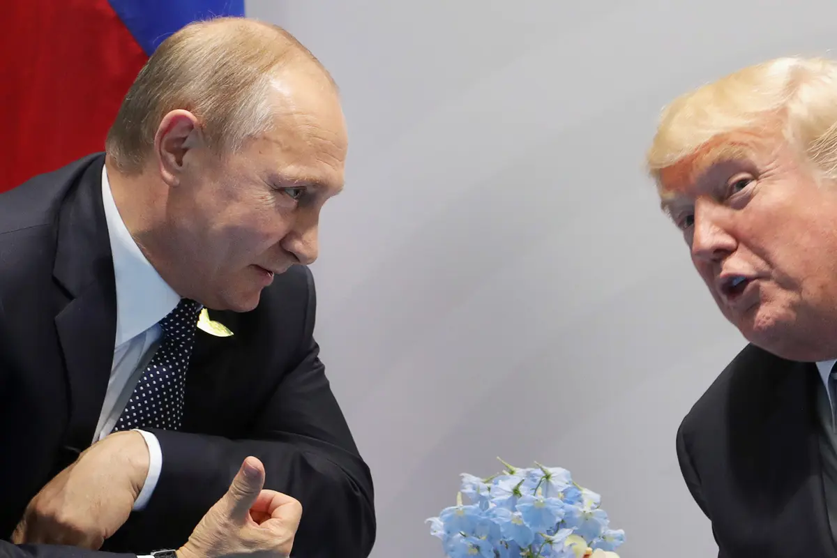 KTT G20-Donald Trump-Vladimir Putin