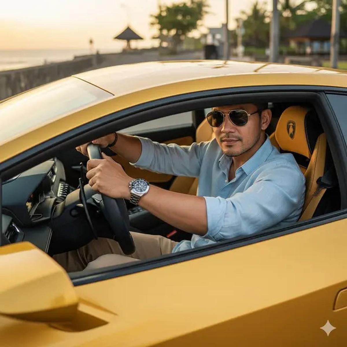 10 Prompt Gemini AI Edit Foto Naik Mobil, Ubah Potret Biasa Jadi Glamor dan Realistis