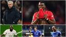 Berikut ini para pemain top dunia yang pernah diboyong Jose Mourinho dengan harga selangit. Diantaranya, Paul Pogba, Romelu Lukaku dan Didier Drogba. (Foto Kolase AFP)