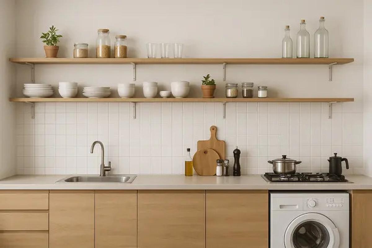 8 Desain Dapur Tanpa Kitchen Set Atas, Solusi Praktis untuk Rumah Minimalis dan Hemat Biaya