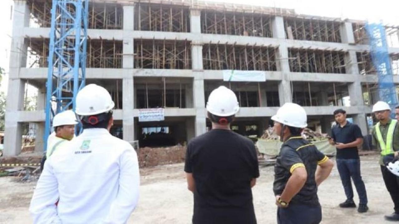 Progres 58 Persen, Gedung Parkir RSUD Tangerang 6 Lantai Ditargetkan Rampung Akhir Tahun Ini