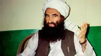 Jalaludin Haqqani, pendiri kelompok militan jaringan Haqqani di Afghanistan (Mohammed Riaz/AP Photo)