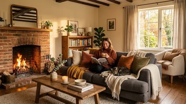 Cara Menambahkan Kesan Hangat pada Interior (AI Generated)