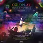 Konser Coldplay bertajuk Music of the Spheres di Singapura selama empat hari pada 23,24,26, dan 27 Januari 2024. (Foto: Instagram livenationsg)