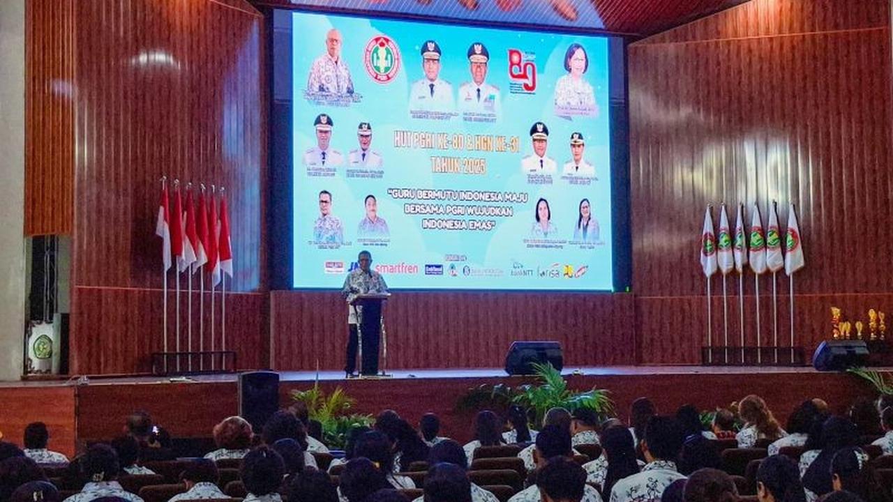 Gubernur NTT Dorong PGRI Perkuat Peran Pendidikan di Daerah 3T