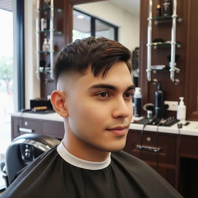 Model Rambut Pria Buzz Cut Panjang