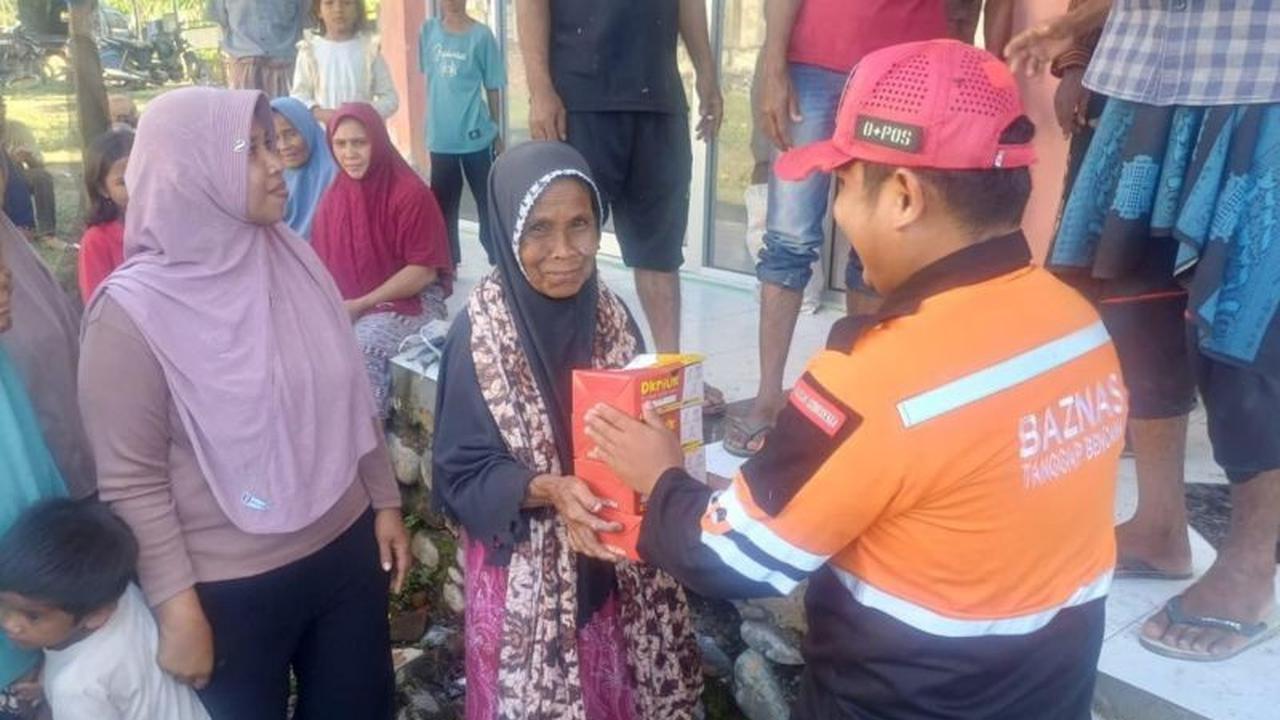 Baznas RI Salurkan Ratusan Paket Makanan untuk Korban Banjir Pidie Jaya, Siapkan Dapur Umum