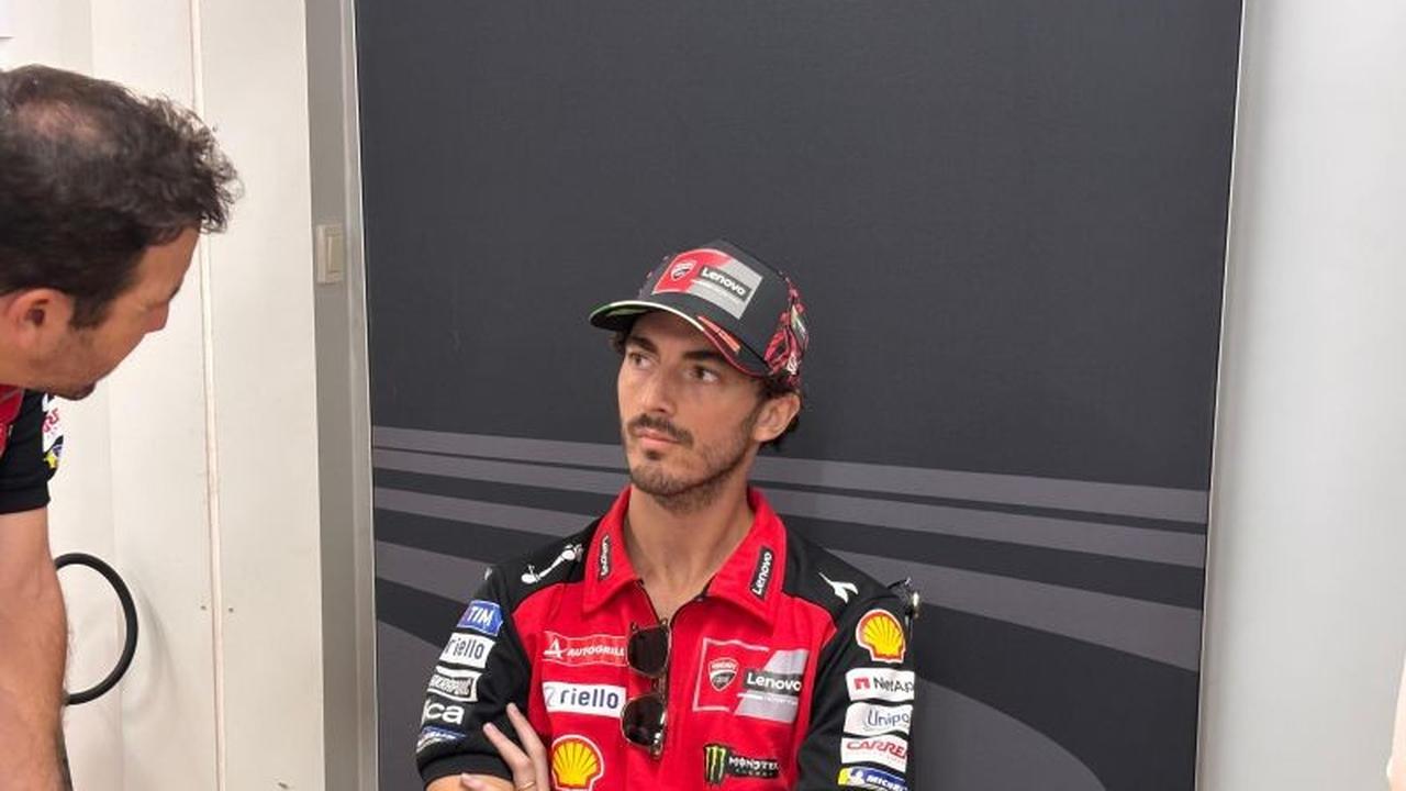 Frustrasi Rem Blong, Pecco Bagnaia Incar Lima Besar MotoGP Indonesia Meski Start ke-16