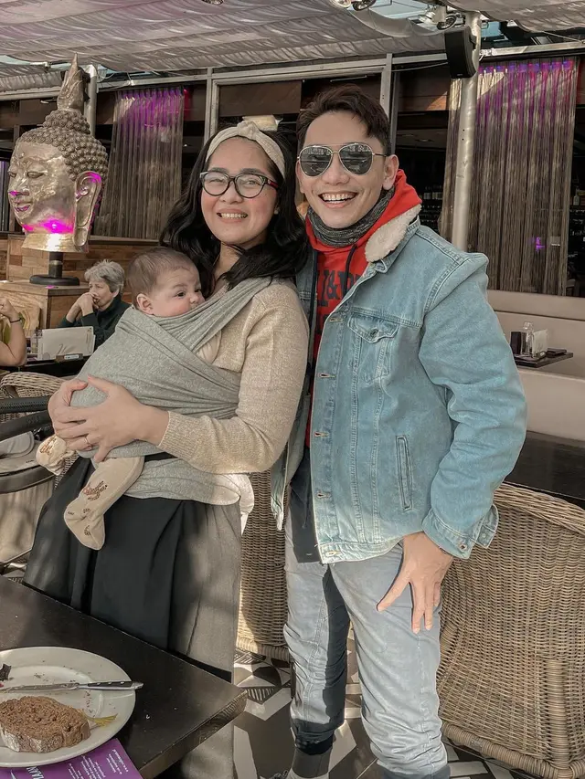 Gracia Indri bersama John Martin (Instagram/graciaz14)