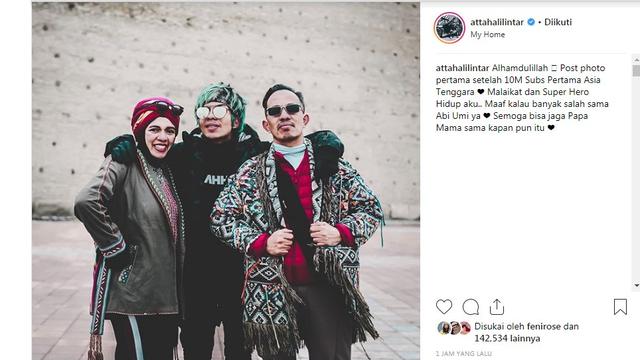 Atta Halilintar (Foto: Instagram)
