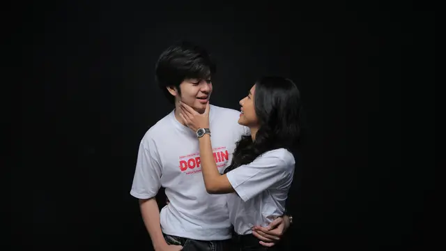 Angga Yunanda dan Shenina Cinnamon.