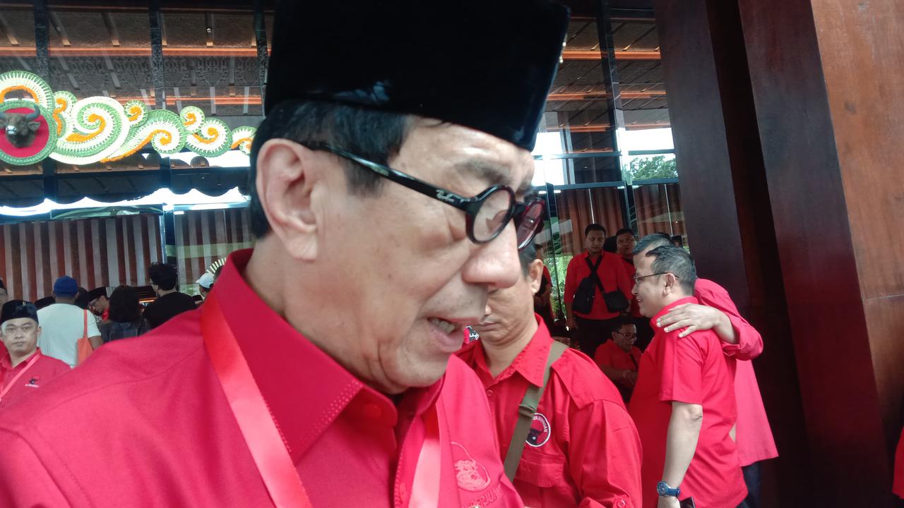 Yasonna Laoly di Bimtek PDIP Bali