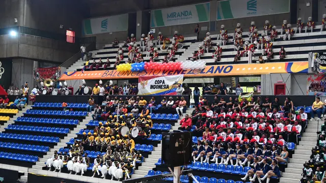 Kejuaraan Show Band Copa Indonesia di Venezuela, Agustus 2022 (Foto: Dias Kinanthi)