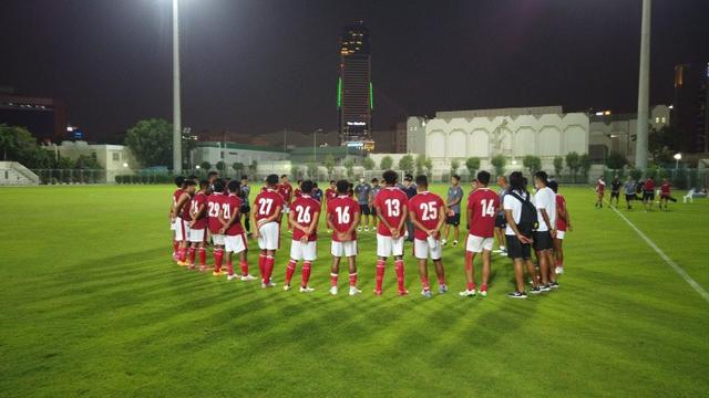 Timnas Indonesia di Dubai, Uni Emirat Arab (UEA).