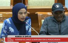 Curahan Hati Adik Almarhum Dini, Tahan Tangis di DPR Cari Keadilan Usai Ronald Tannur Bebas