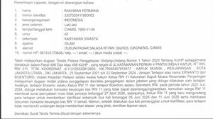 Duduk Perkara Dugaan Penggelapan Kas RW Rp 11 Miliar