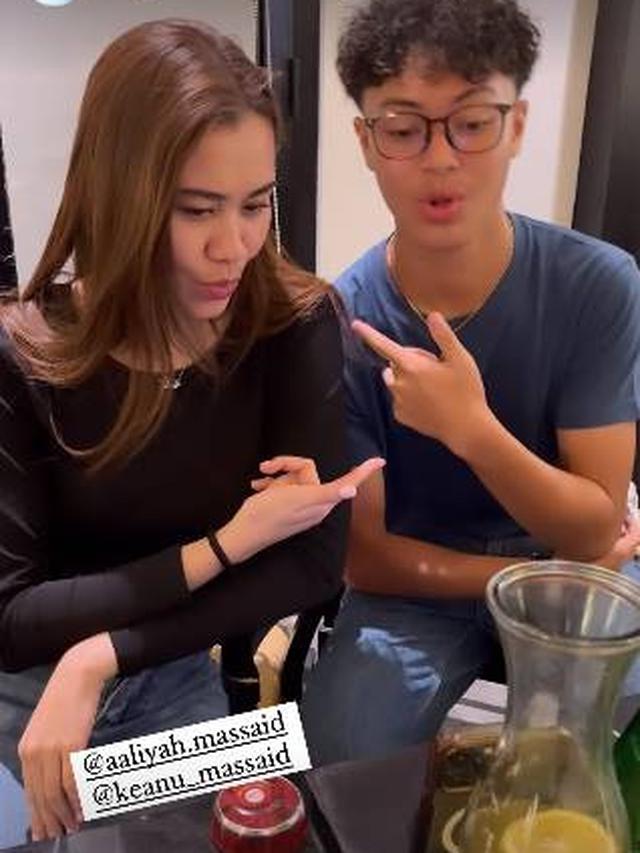 Makan Bareng, Ini 7 Kebersamaan Thoriq Halilintar Bersama Angelina Sondakh