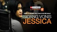 Live Streaming Jessica Wongso. (Liputan6.com/Abdillah)