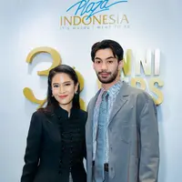 Reza dan Dian saat menghadiri press conference anniversary mall Plaza Indonesia (Instagram/therealdisastr)