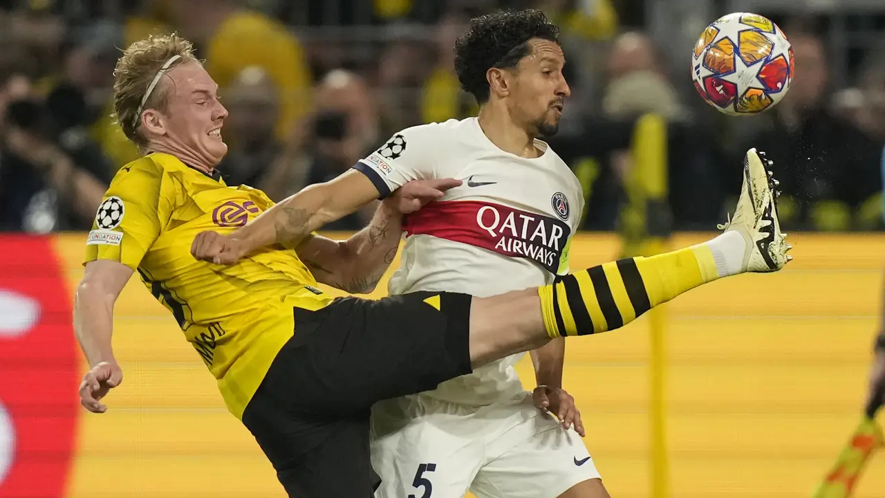 Foto: Mbappe Amsyong, PSG Pulang Berbekal Kekalahan dari Markas Dortmund pada Leg Pertama Semifinal Liga Champions 2023/2024