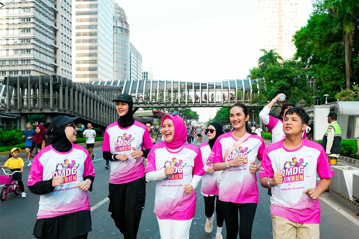 Artis-artis yang mengikuti OMDC Fun Run