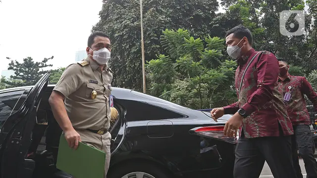 Riza Patria tiba di Polda Metro Jaya
