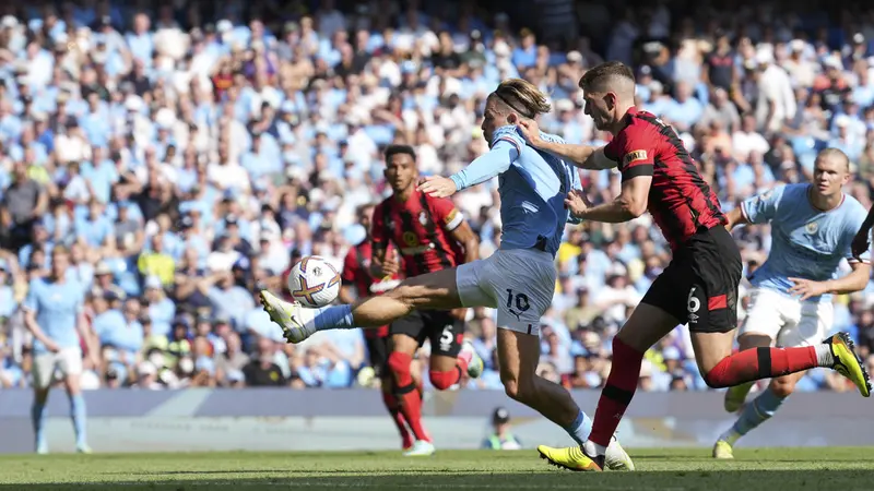 Foto: Manchester City Menang Telak, Manchester United Hancur Lebur Bagaikan Debu di Liga Inggris