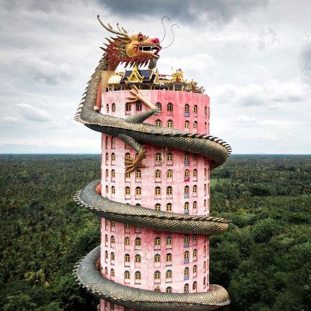 6 Potret Bangunan Bentuk Hewan Ini Unik, Punya Ciri Khas Tersendiri