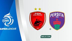 PSM Makassar vs Persita Tangerang di BRI Super League. (Bola.com/Wiwig Prayugi)