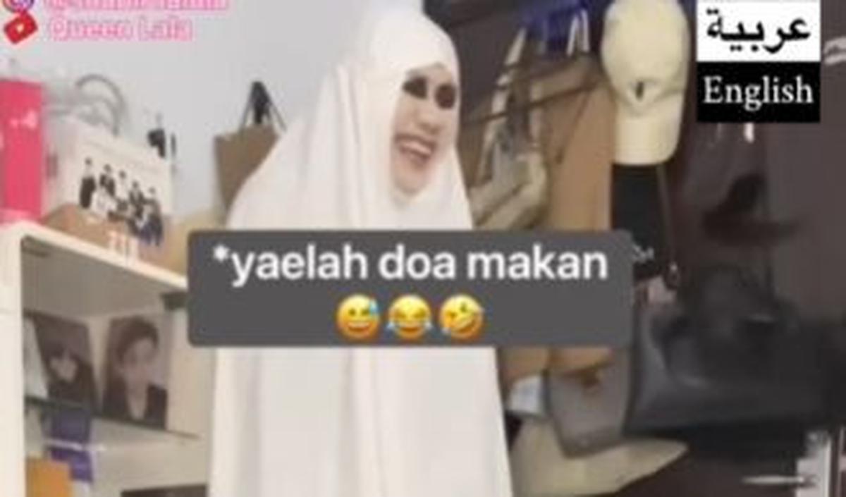 Baca Doa Makan Jadi Sorotan