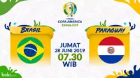 Copa America 2019 - Brasil Vs Paraguay (Bola.com/Adreanus Titus)