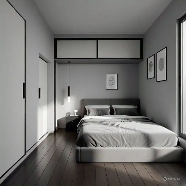Desain Kamar Tidur Minimalis Ukuran 3X3