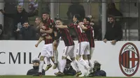 AC Milan mencoba untuk jaga konsistensi di serie A (AP/Luca Bruno)